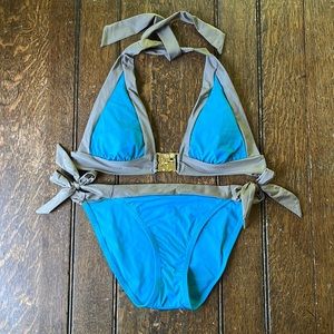 Trina Turk Halter Tie Bikini